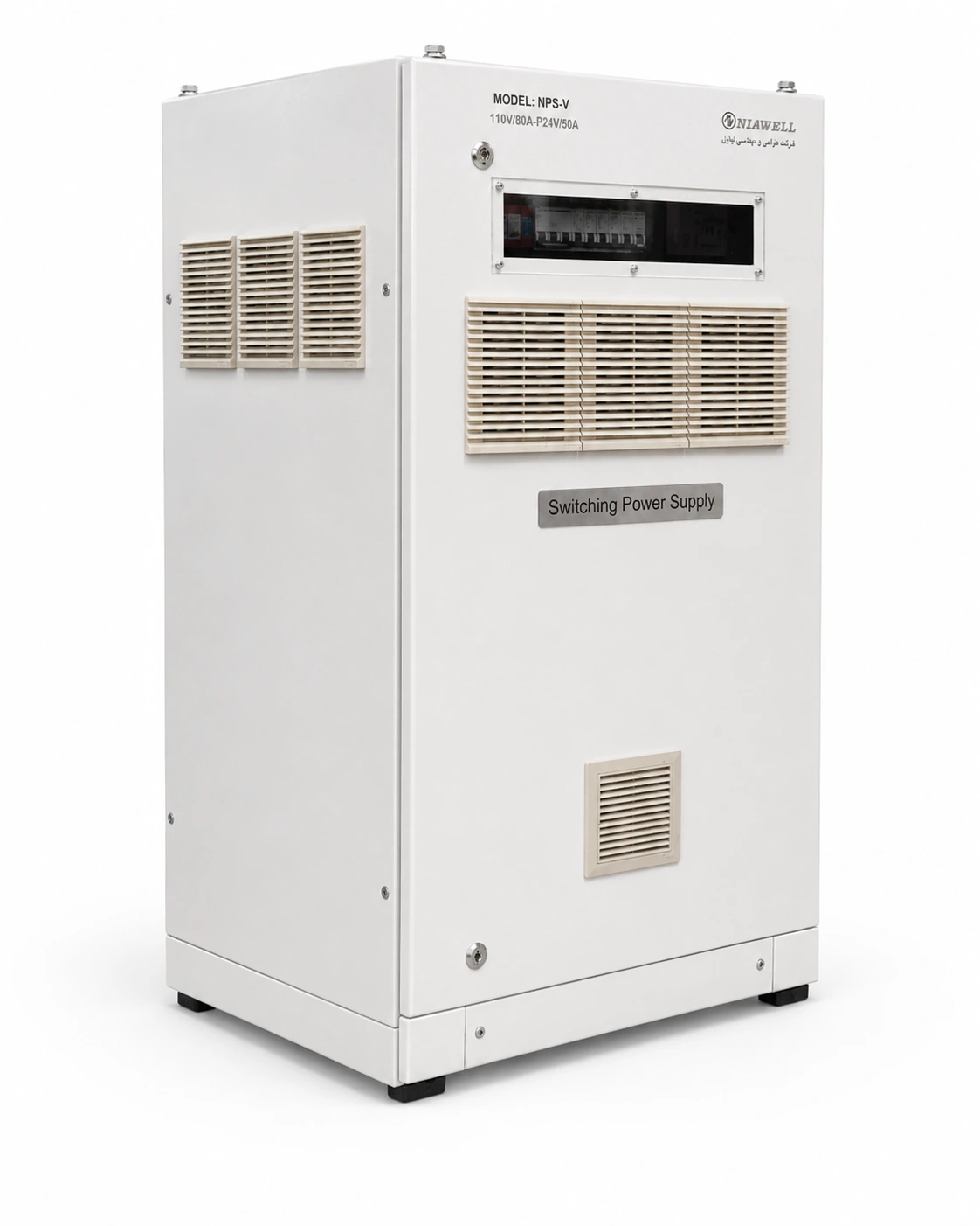 شارژر/منبع تغذیه NPS-V نیاول مدل 110V/80A-P24V/50A