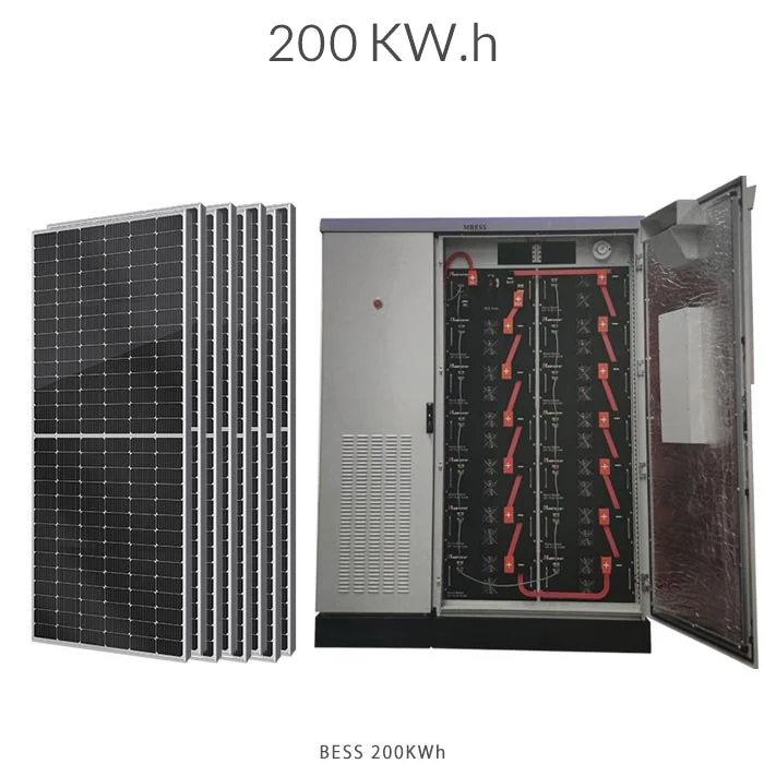 پکیج برق خورشیدی 200Kw.h با تامین 160Kw.h انرژی و عمر بالا