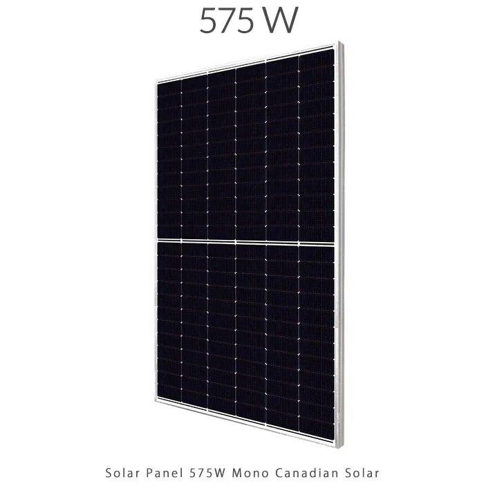 پنل خورشیدی 575 وات مونو کریستال مدل N-Type برند CANADIAN SOLAR