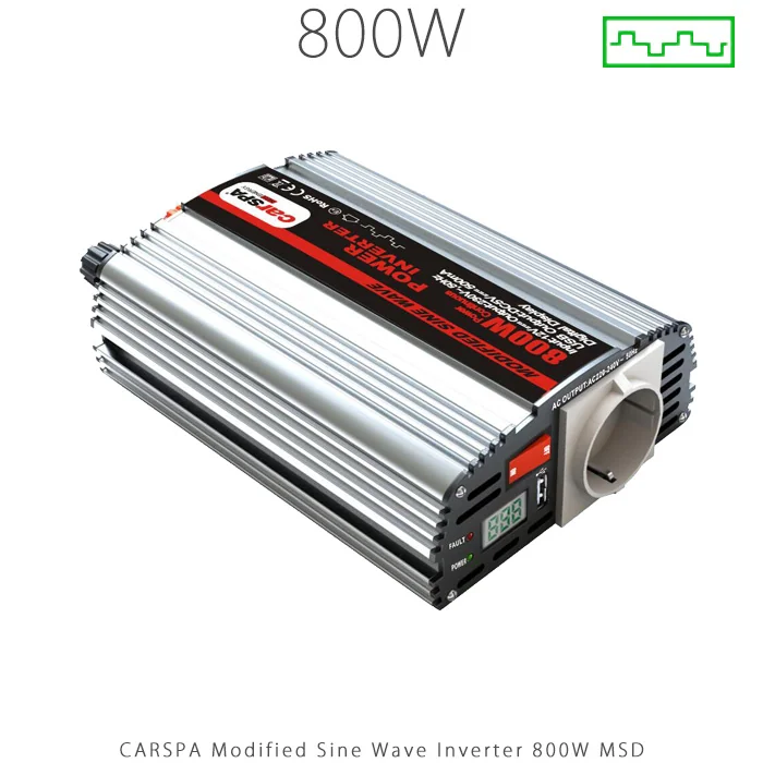 اینورتر شبه سینوسی 800 وات مدل MSD800 برند CARSPA
