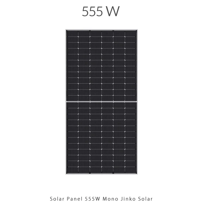 پنل خورشیدی 555 وات مونو کریستال برند JINKO SOLAR