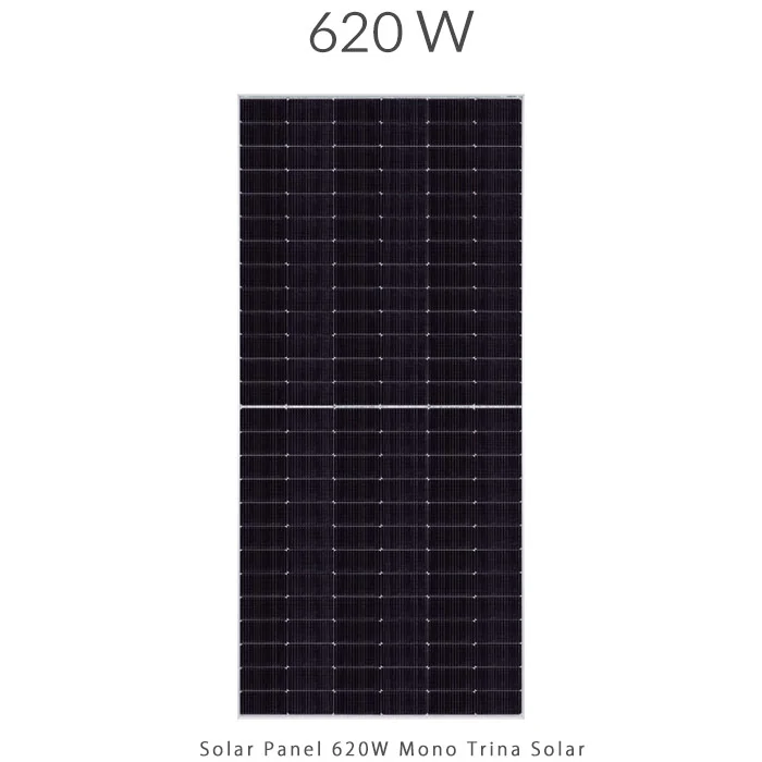 پنل خورشیدی 620 وات مونو کریستال مدل N-Type TOPCON برند TRINA SOLAR
