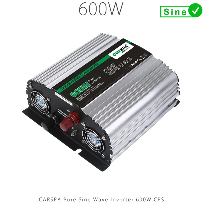 اینورتر سینوسی 600 وات مدل CPS600 برند CARSPA
