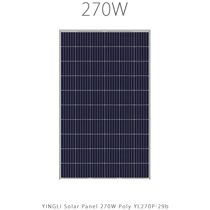 پنل خورشیدی 270 وات پلی کریستال برند YINGLI
