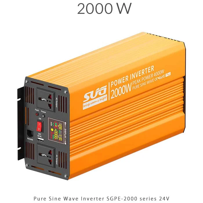 اینورتر سینوسی 2000 وات مدل SGPE-2000 برند SUG