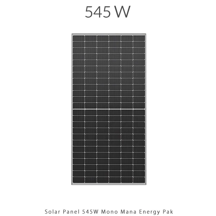 پنل خورشیدی 545 وات مونو کریستال برند MANA ENERGY