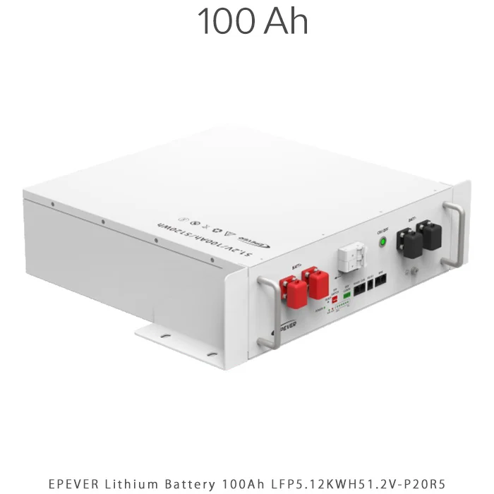 باتری لیتیوم 5 کیلووات ساعت برند EPEVER مدل LFP5.12KWH51.2V-P20R5