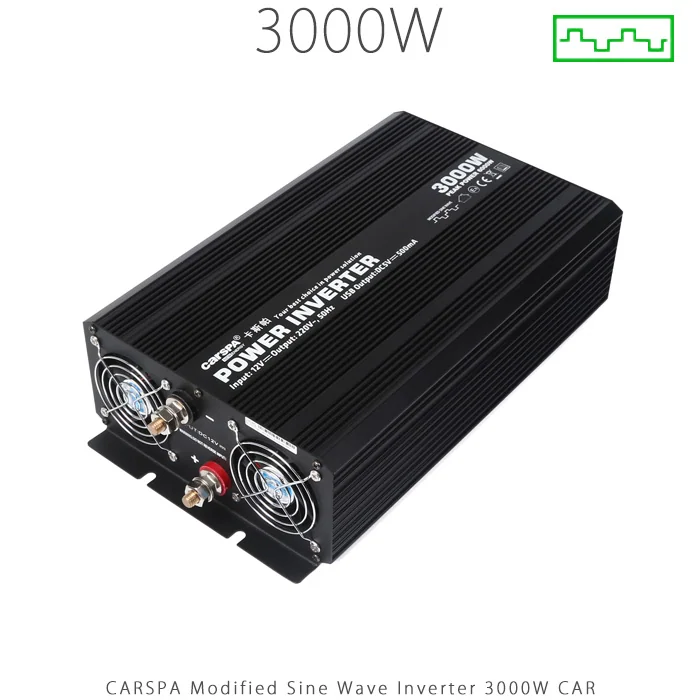 اینورتر شبه سینوسی 3000 وات مدل CAR3000 برند CARSPA