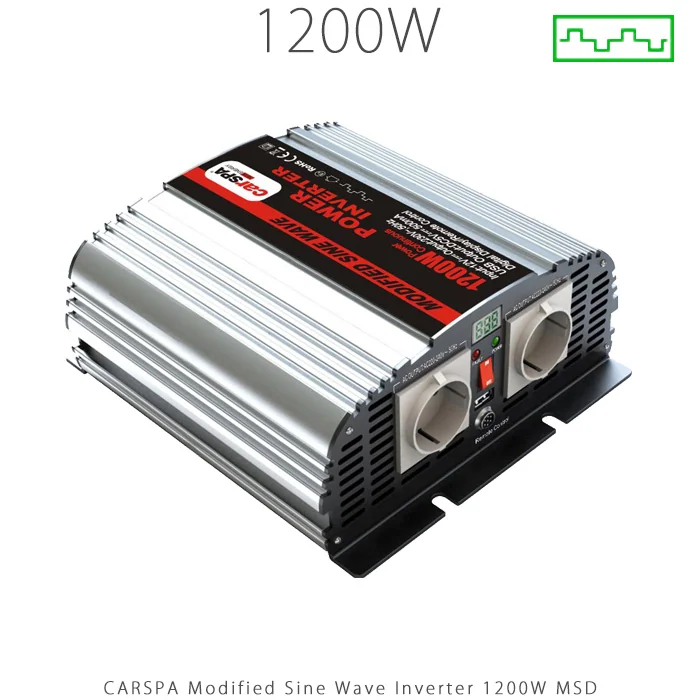 اینورتر شبه سینوسی 1200 وات مدل MSD1200 برند CARSPA