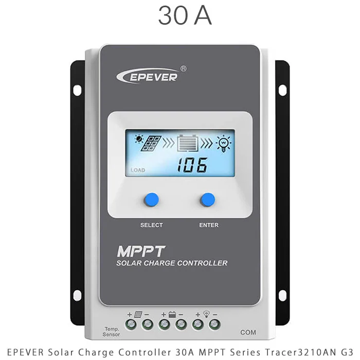 شارژ کنترلر 30 آمپر 12/24 ولت MPPT مدل Tracer 3210AN G3 برند EPEVER