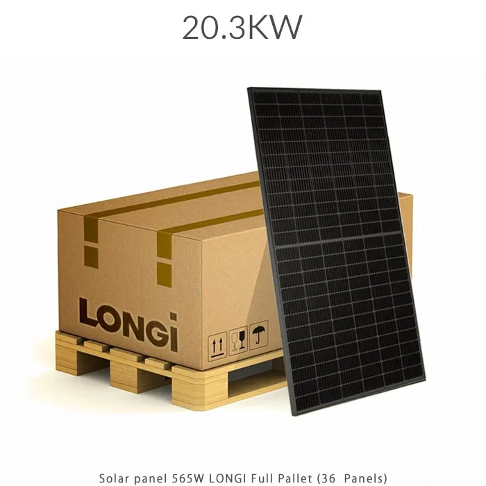 پنل خورشیدی پالتی 565 وات برند LONGI