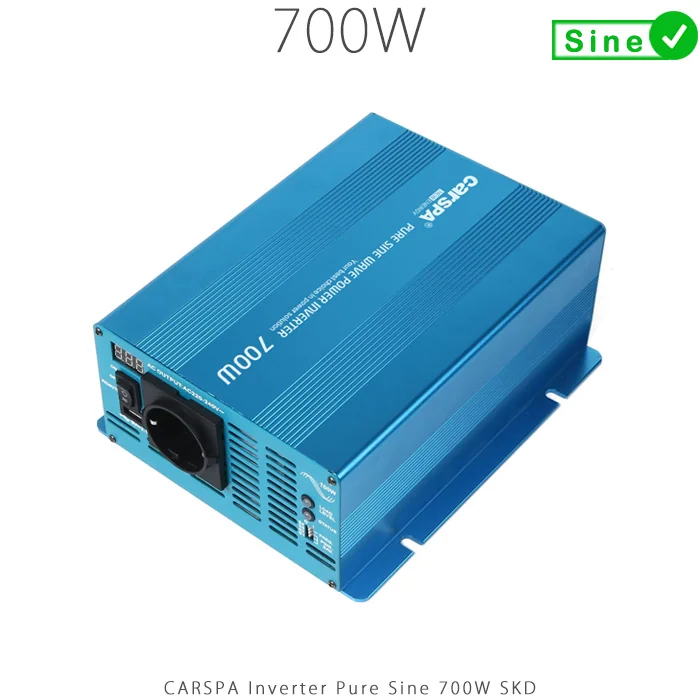 اینورتر سینوسی 700 وات مدل SKD700 برند CARSPA