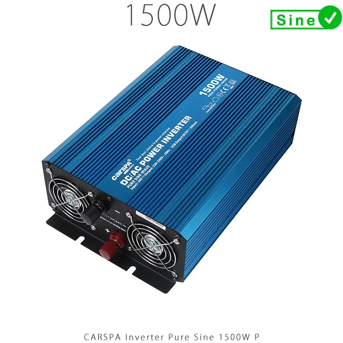 اینورتر سینوسی 1500 وات مدل P1500 برند CARSPA