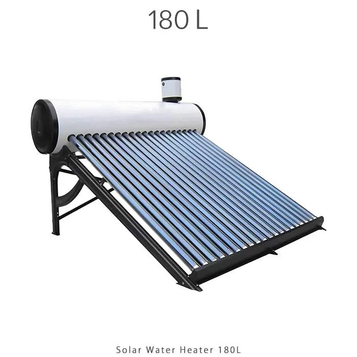 آبگرمکن خورشیدی 180 لیتر کویل دار برند آفشید