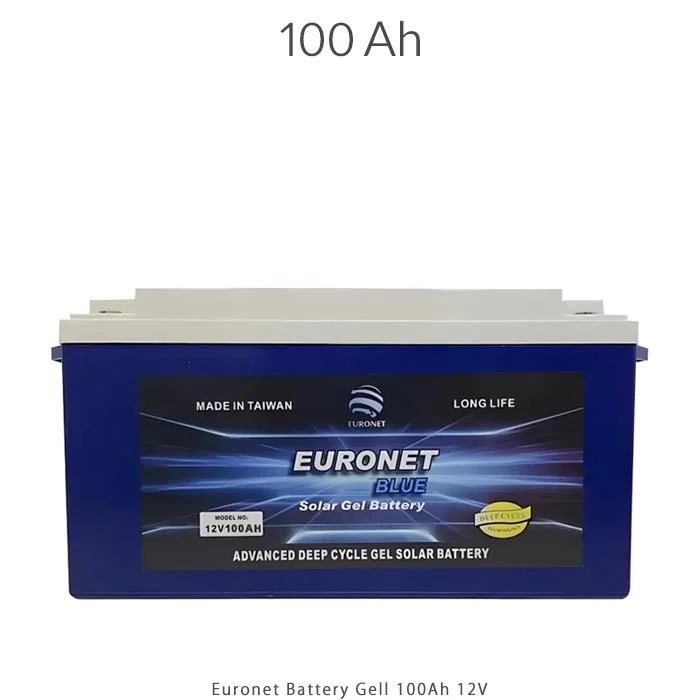 باتری خورشیدی 100 آمپرساعت یورونت 12V ژل EURONET