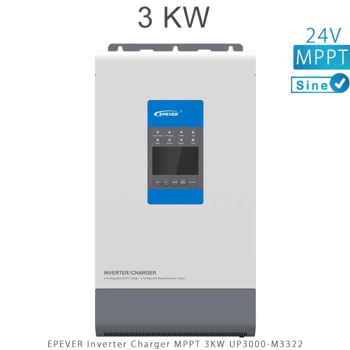 سانورتر 3KW و 24V مدل UP3000-M3322 برند EPEVER