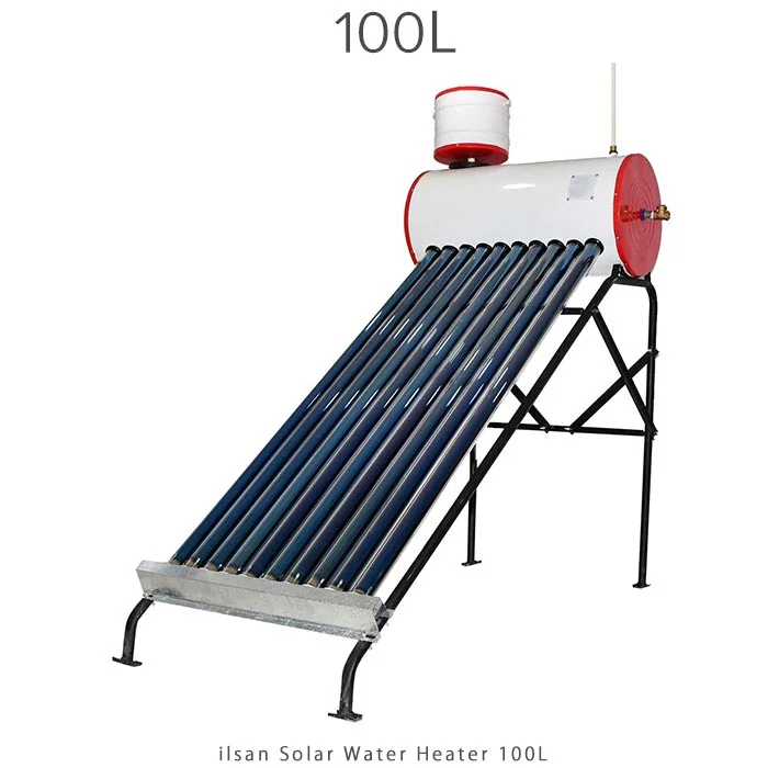 آبگرمکن خورشیدی 100 لیتر فلوتردار برند ایلسان