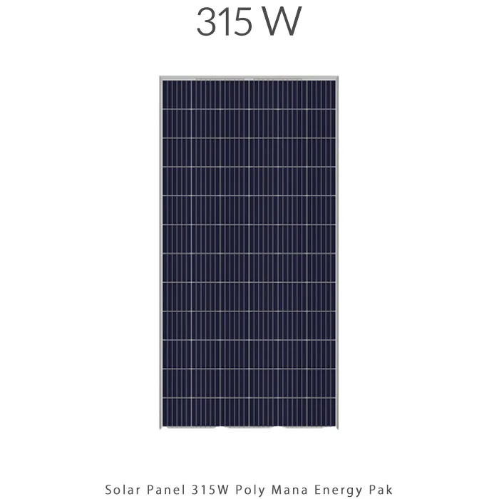 پنل خورشیدی 315 وات پلی کریستال برند MANA ENERGY