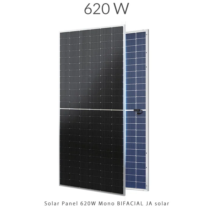 پنل خورشیدی 620 وات مونو کریستال مدل بایفشیال N-Type برند JA SOLAR